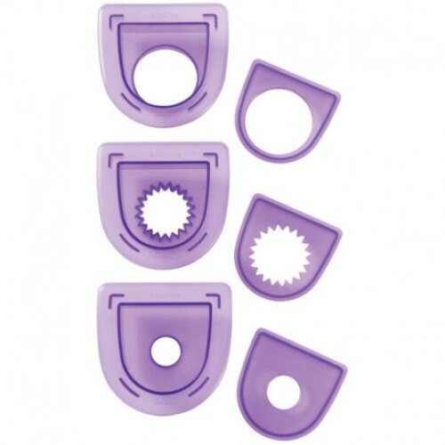 Decupator pentru pasta de zahar Wilton, Circle Set